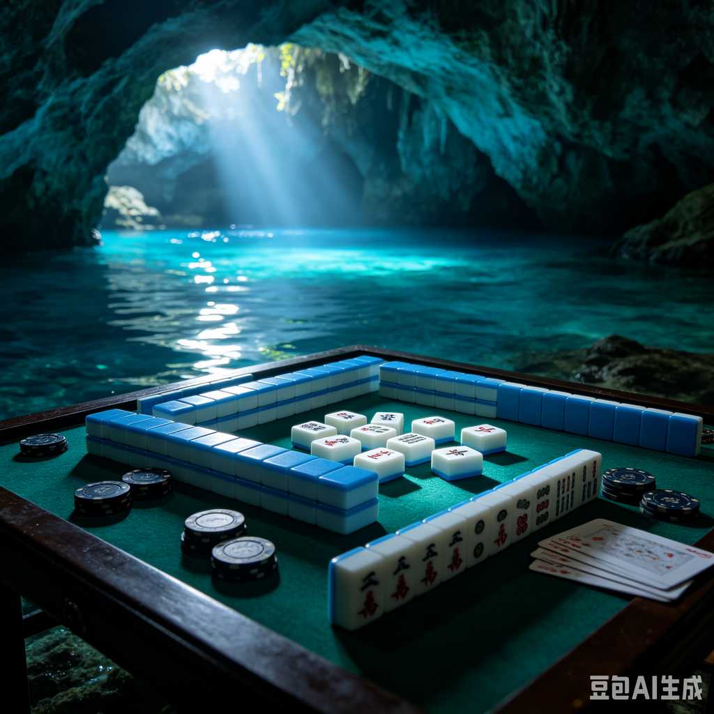 minimal text mahjong set