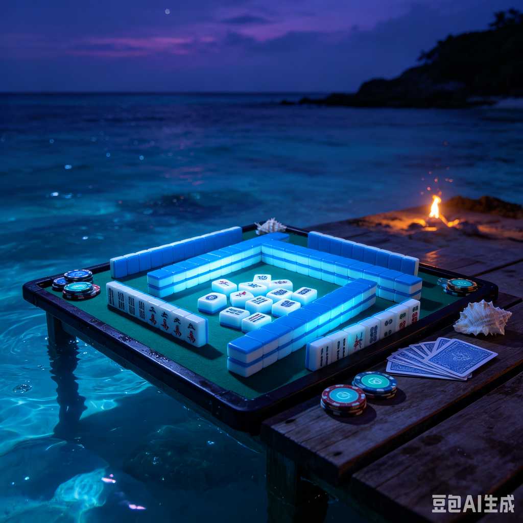 small portable mahjong set