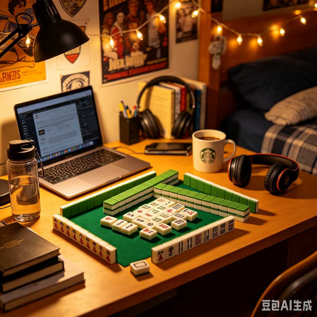 handheld mahjong tiles set