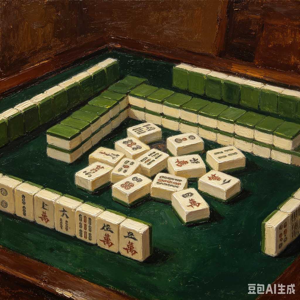 soft fabric mahjong bag