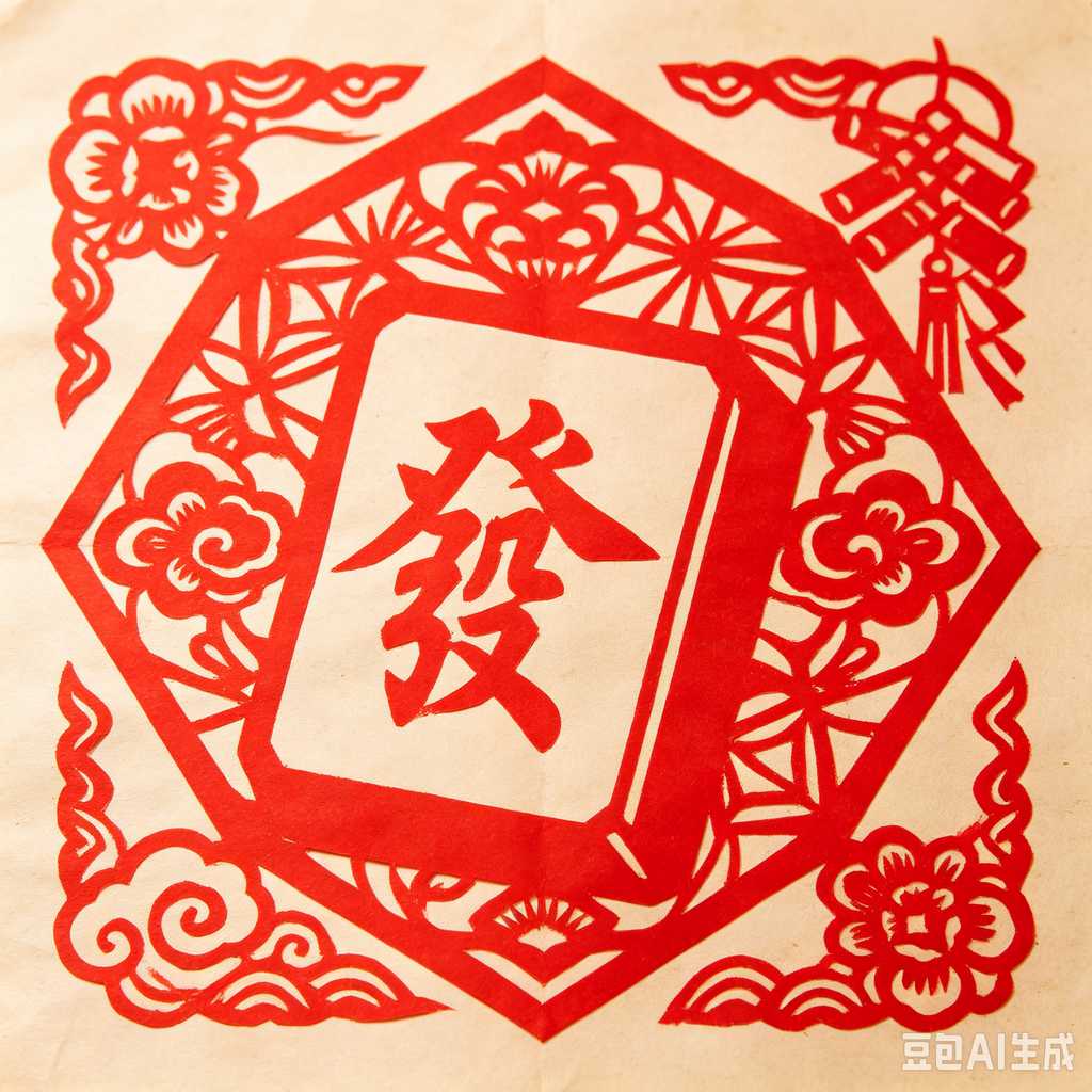 traditional color mahjong set