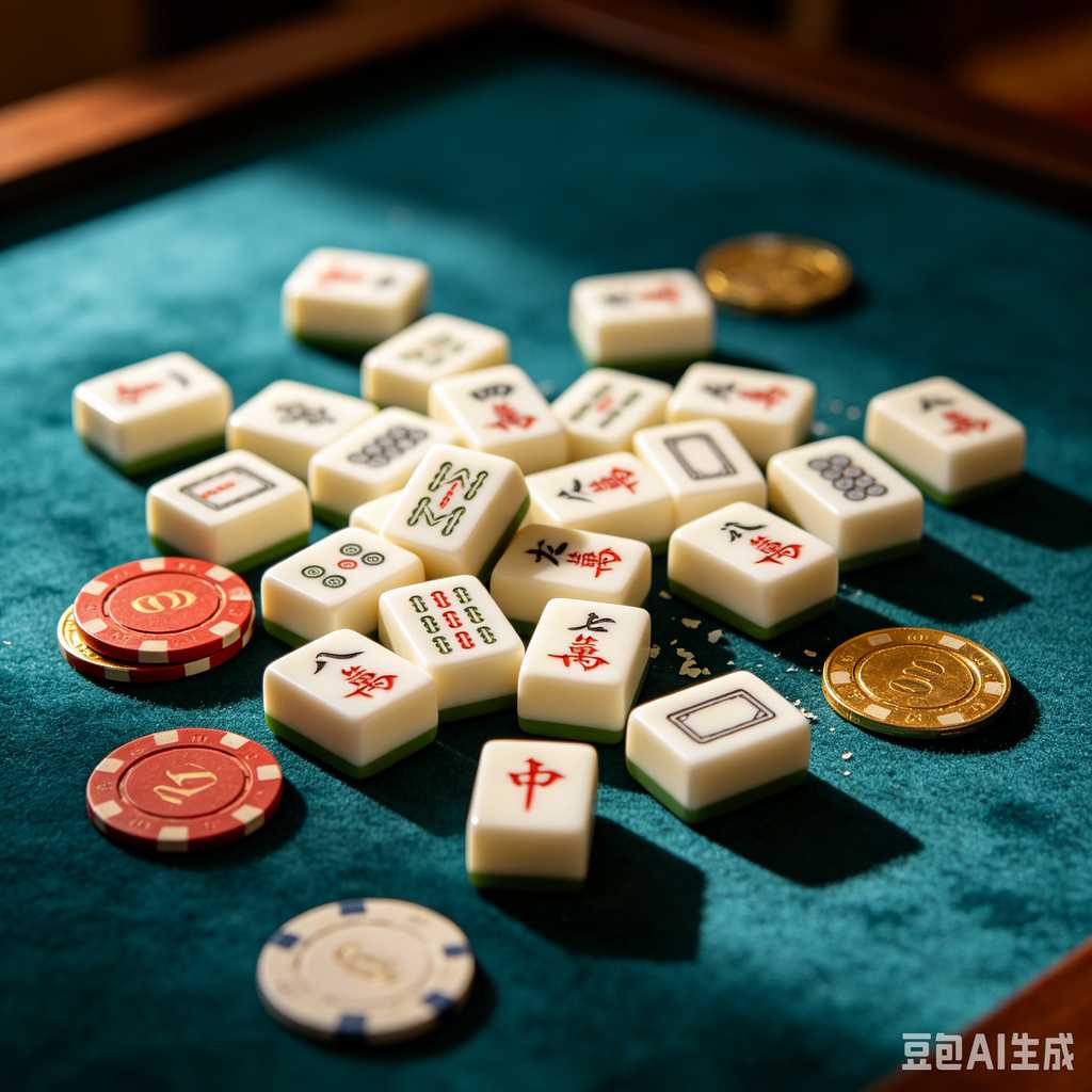 custom logo printed mahjong tiles