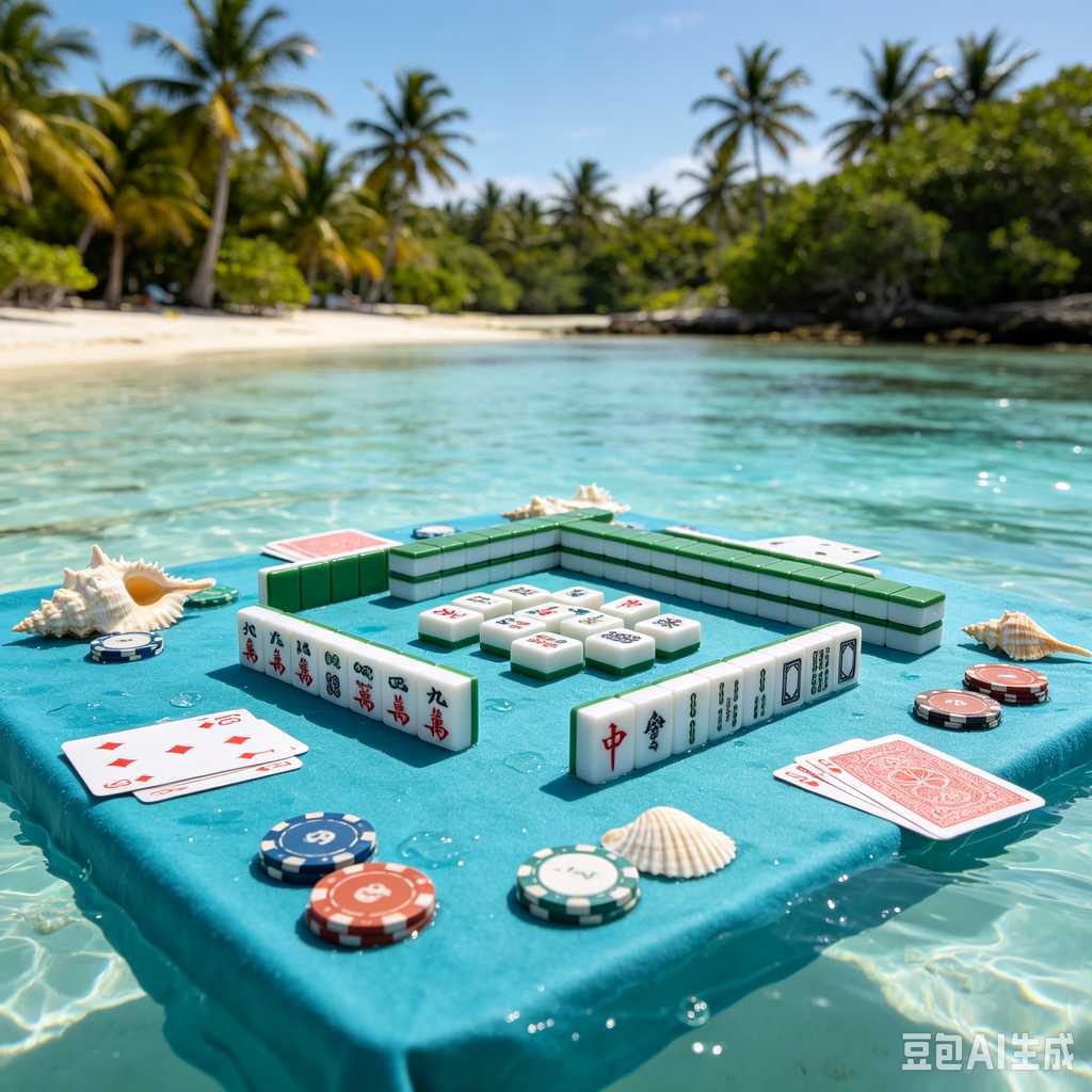 trendy color mahjong set